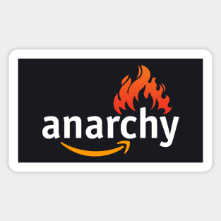 Anarchy Amazon Logo Parody Sticker